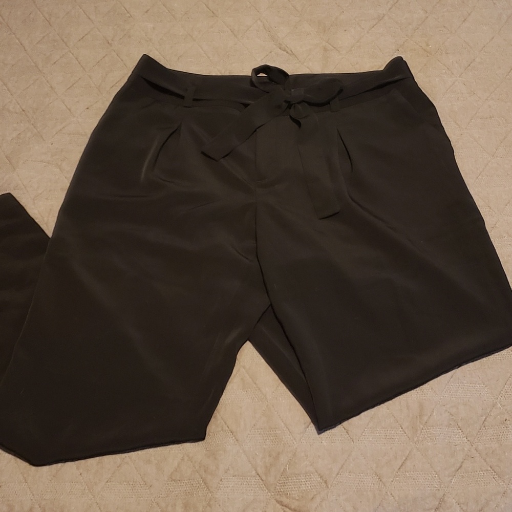 Banana Republic Luxe Black Dress Pants, Sz 12